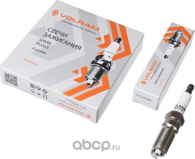 СВЕЧА ЗАЖИГАНИЯ FORD FOCUS II 1.4-1.6 -12/FOCUS III 1.6 TI 10- VOLVO S40 1.6 05 (Volram). Артикул VR12131