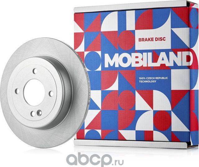 Диск тормозной задний невентилируемый D262мм HYUNDAI SOLARIS I (RB) KIA RIO III (Mobiland). Артикул 416209300