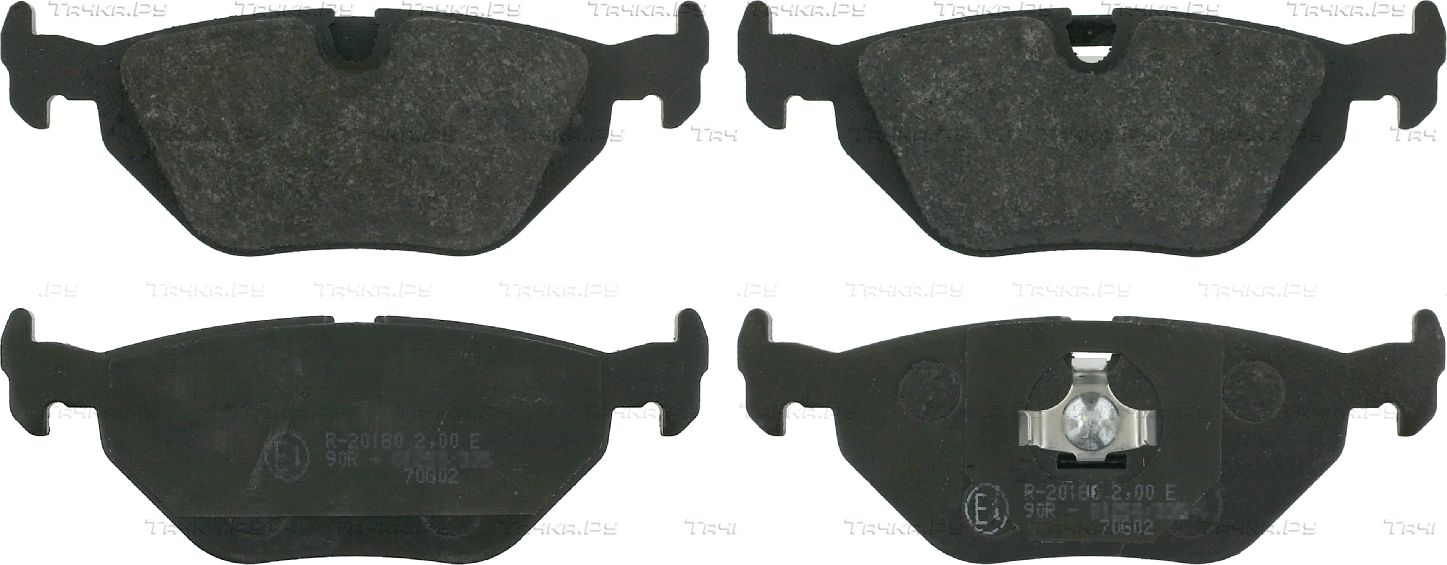 Тормозные колодки Febi Bilstein задние для BMW Z3 I 1995-2003. Артикул 16196