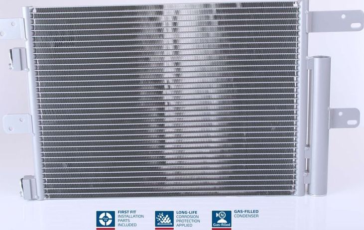 Радиатор кондиционера (конденсатор) Nissens (алюминий). Артикул 940096