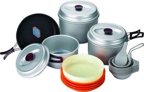 Набор посуды Kovea Silver 78 на 7-8 персон. Артикул KSK-WY78