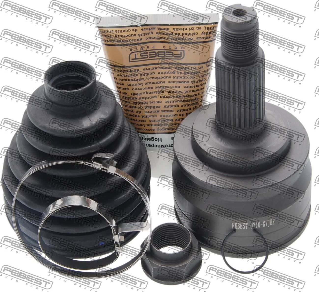 Шрус наружный (граната) Febest. Артикул 0710-GVJBR