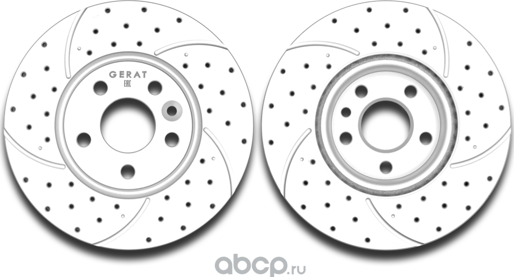 Тормозной диск Gerat DSK-F161P (передний) Platinum Gerat. Артикул DSKF161P