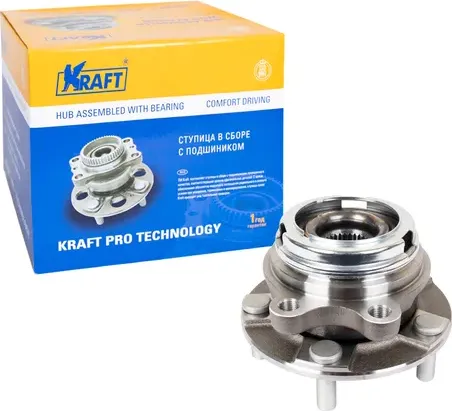 Ступица с подшипником NISSAN TEANA 08- перед. (Kraft) Kraft. Артикул KT110014