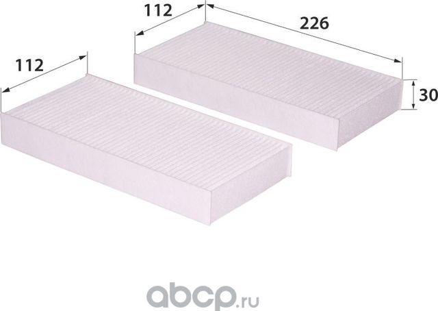 Фильтр салона (RB-Exide). Артикул AC803