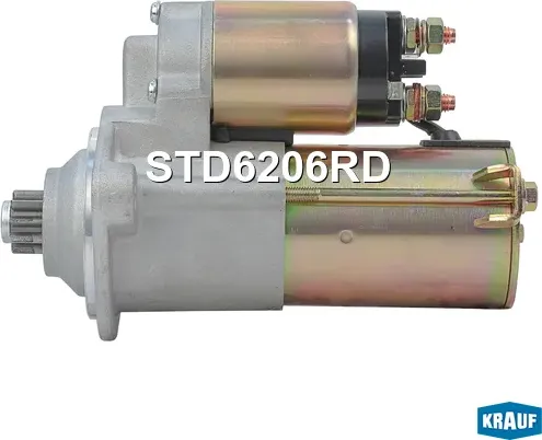 STD6206RD_Стартер Krauf. Артикул STD6206RD