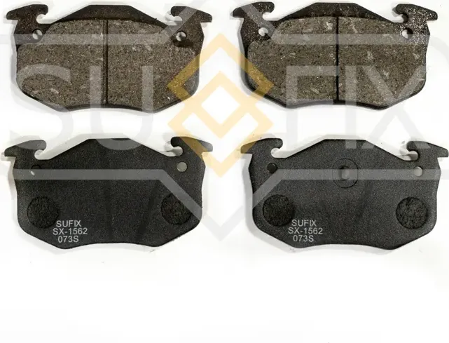 Колодки тормозные дисковые | зад прав/лев | (Sufix). Артикул SX-1562