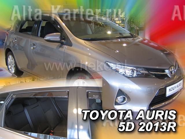 Дефлекторы Heko для окон Toyota Auris II хэтчбек 5-дв. 2013-2026. Артикул 29629