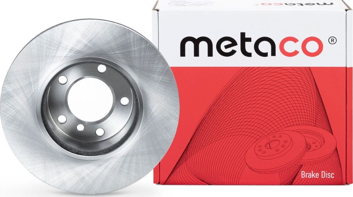 Диск тормозной передний вентилируемый (Metaco). Артикул 3050157