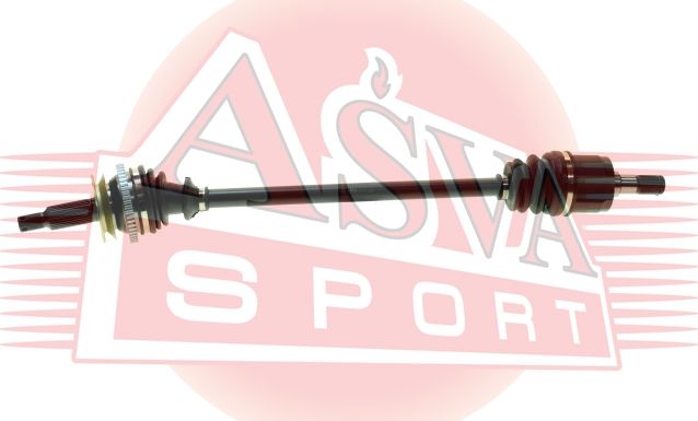 Полуось (привод в сборе, приводной вал) Asva. Артикул HYRDU-NSF