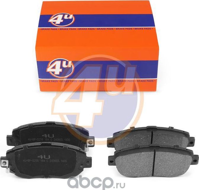 КОЛОДКИ ПЕР TOYOTA SUPRA (_A8_) LEXUS GS (JZS147_) IS I (_E1_) GS (_S16_) SC (UZ (4U). Артикул 4UBP0256