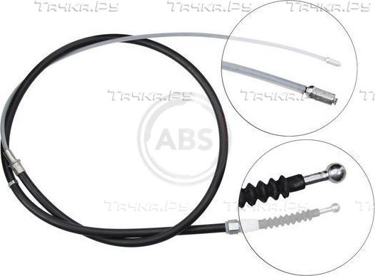 Трос ручника (тросик ручного тормоза) ABS. Артикул K13756