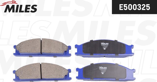 Тормозные колодки Miles (Керамика). Артикул E500325