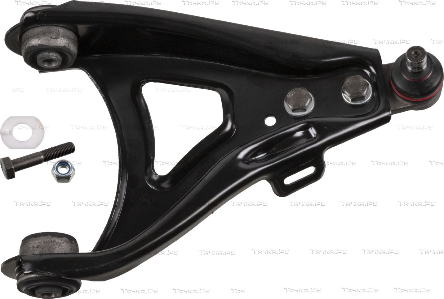 Поперечный рычаг передней подвески Febi Bilstein правый нижний для Renault Megane I 1996-2003. Артикул 19646