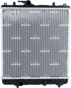 Радиатор охлаждения двигателя NRF (алюминий). Артикул 53825
