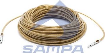 Трос тента таможенный 6мм 34м Sampa. Артикул 096.4253
