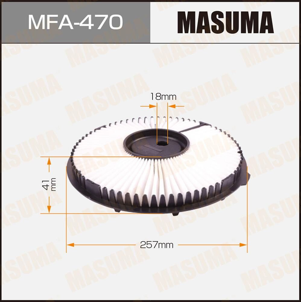 Воздушный фильтр Masuma. Артикул MFA-470