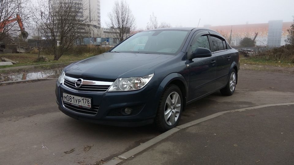 Дефлекторы Cobra Tuning для окон Opel Astra H седан 2007-2015. Артикул O10407