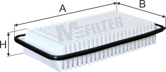 Воздушный фильтр MFilter для Toyota Corolla Verso I 2002-2009. Артикул K 7064