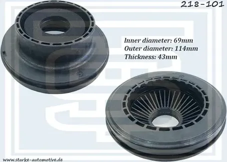 Подшипник опорный (Starke). Артикул 218101