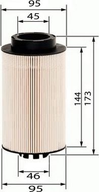 Топливный фильтр JS Asakashi. Артикул FE0028