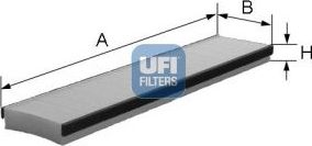 Салонный фильтр UFI. Артикул 53.016.00