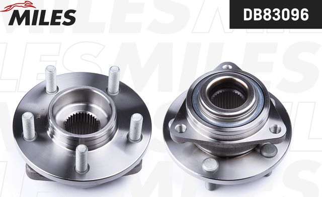 Ступица колеса с интегрированным подшипником Miles передняя для Chrysler 300M 1998-2004. Артикул DB83096