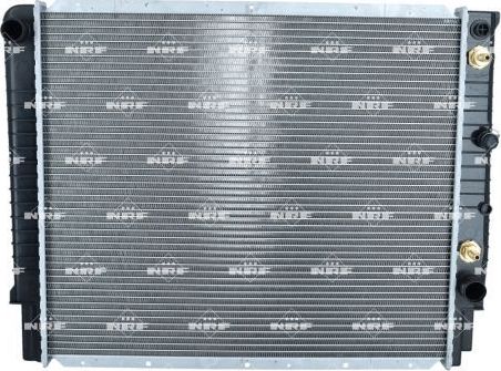 Радиатор охлаждения двигателя NRF (алюминий) для Volvo V90 I 1997-1998. Артикул 53998