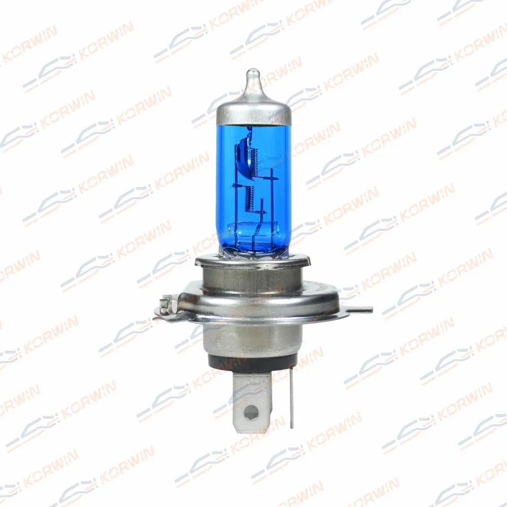 Лампа накаливания галогенная (HB2 (9003) 12V 60/55W P43t-38 SUPER WHITE) (Korwin). Артикул KWYN0012