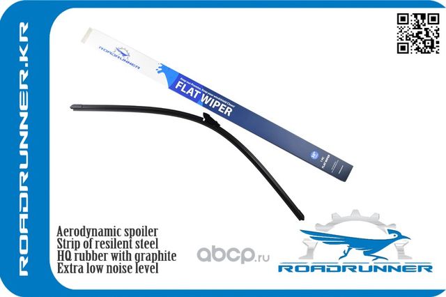 Щетка стеклоочистителя бескаркасная 750 мм (Roadrunner). Артикул RR750FK
