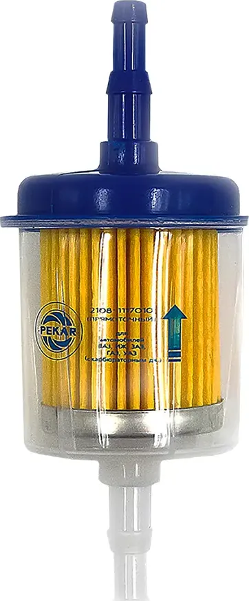 Фильтр топливный ВАЗ 2101-099 с отстойником PEKAR 2108-1117010 Pekar. Артикул 2108-1117010