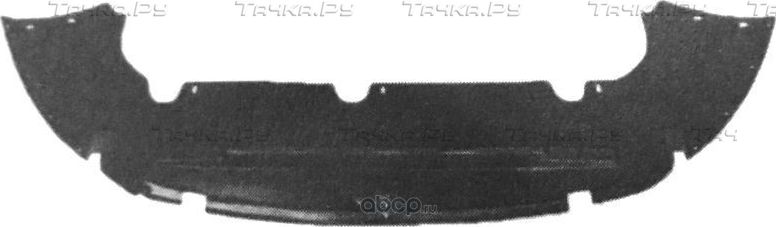 Дефлектор пыльник двигателя Ford Focus II 08-11 1521604 (Akrado). Артикул ak1521604