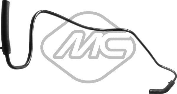 Патрубок радиатора (системы охлаждения) Metalcaucho. Артикул 99538