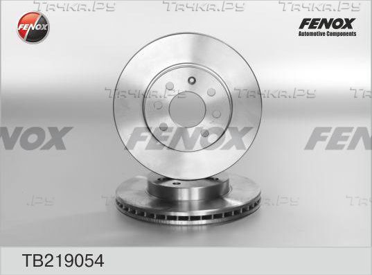 Тормозной диск Fenox передний для Daewoo Nubira III 2003-2004. Артикул TB219054