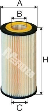 Масляный фильтр MFilter для Audi A3 III (8V) 2015-2026. Артикул TE 4015