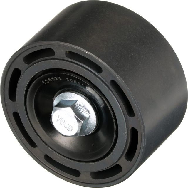 Направляющий (ведущий) ролик приводного поликлинового ремня Gates DriveAlign® нижний для MINI Cabrio II (R57) 2008-2015. Артикул T36831