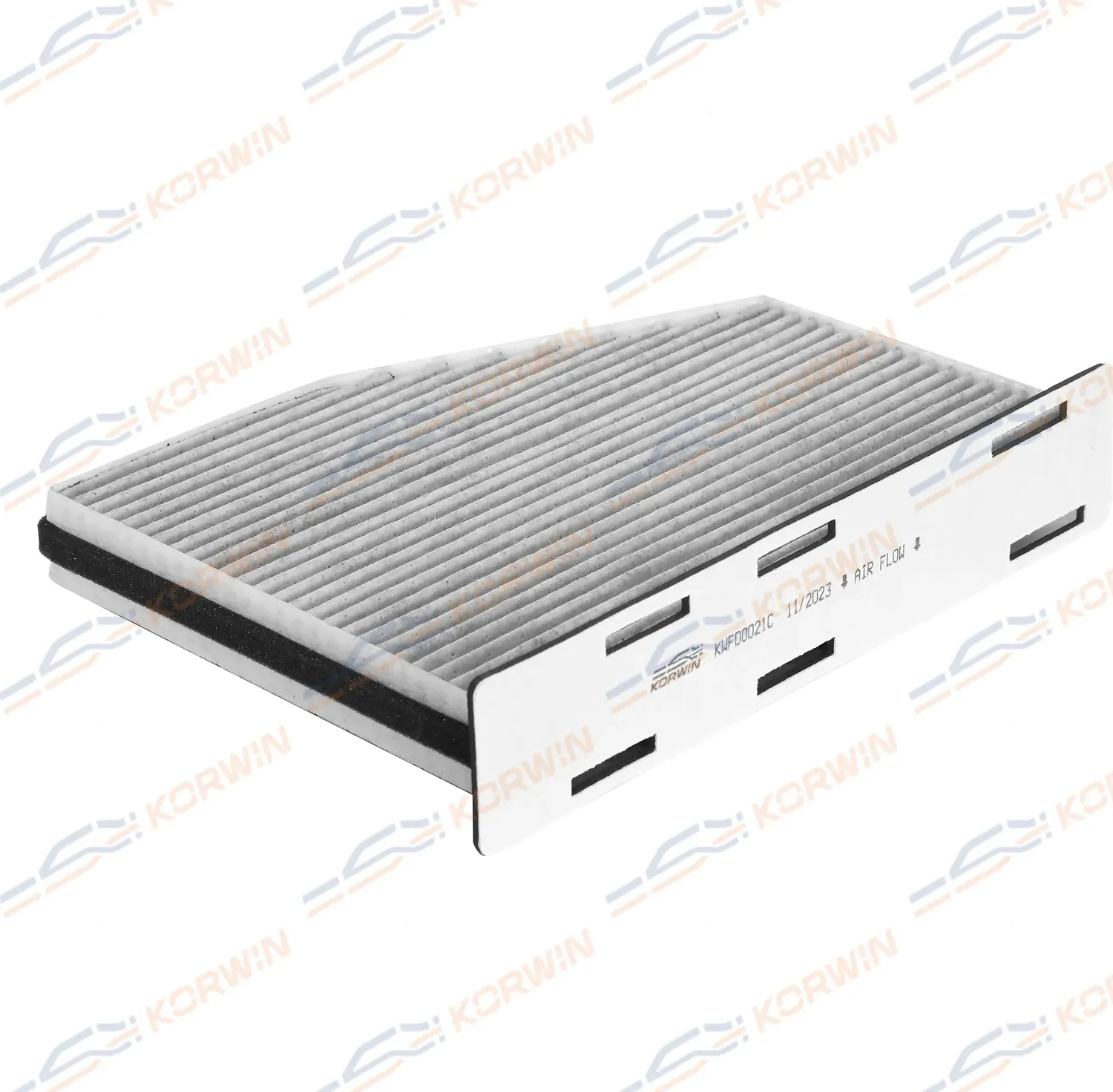 Фильтр салонный угольный Audi A3 >03/Q3 >11/Skoda Octavia II >04/VW Golf V-VI (Korwin). Артикул KWFD0021C