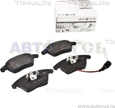 Тормозные колодки VAG для Audi Q3 I (8U) 2011-2018. Артикул 5K0698151