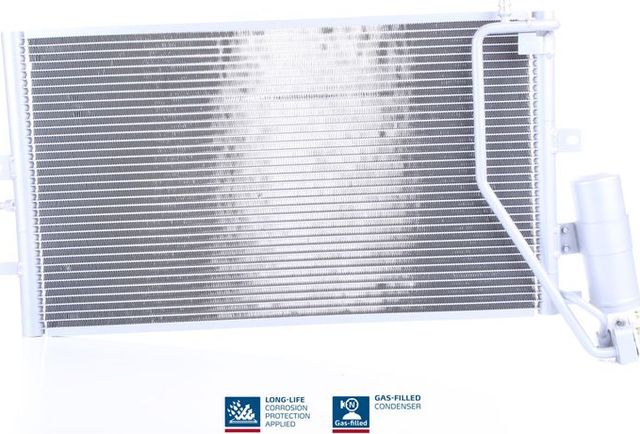 Радиатор кондиционера (конденсатор) Nissens (алюминий) для Saab 9-5 I 2002-2009. Артикул 94862