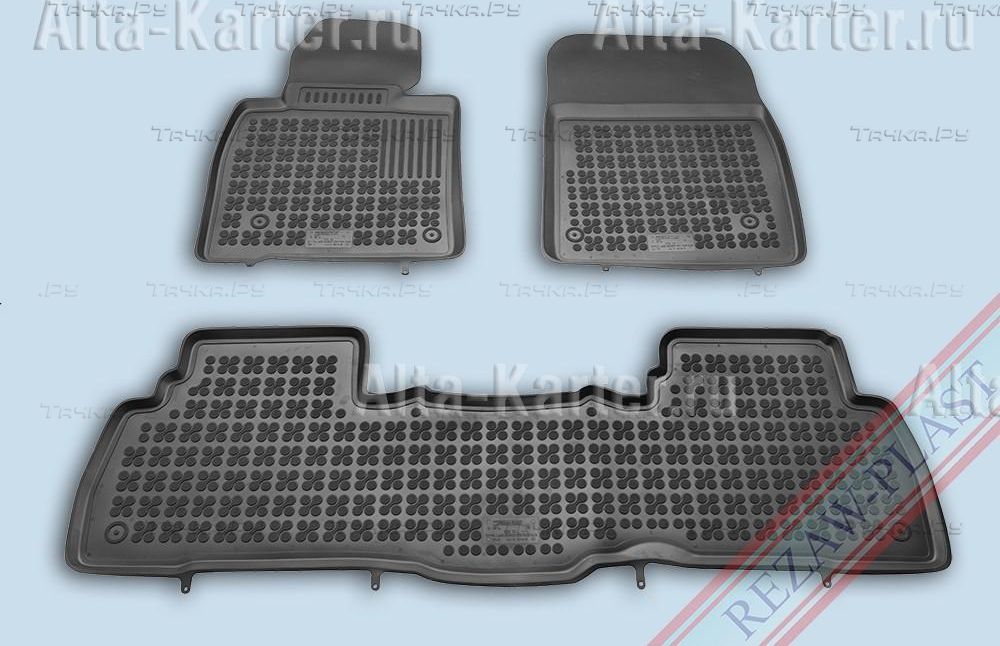 Коврики Rezaw Plast для салона Toyota Land Cruiser 200 2007-2021. Артикул 201413