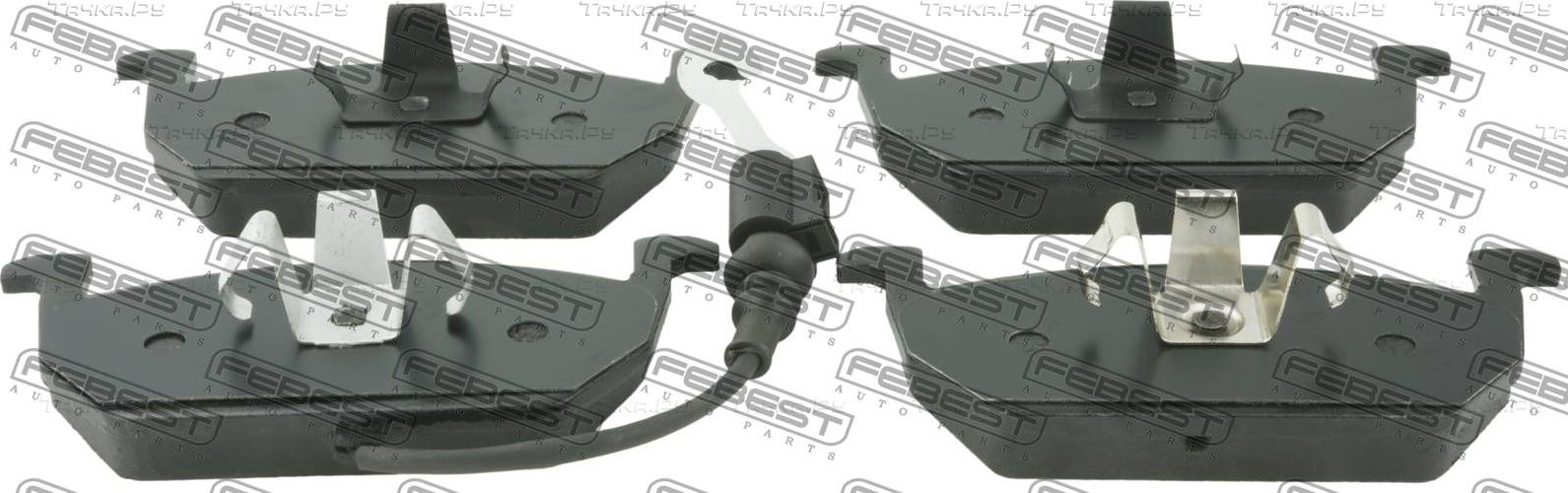 Тормозные колодки Febest передние для SEAT Leon III 2012-2026. Артикул 2601-OCTA7F