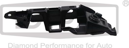 Кронштейн бампера DPA передний левый для Volkswagen Golf VII 2014-2026. Артикул 88071437902