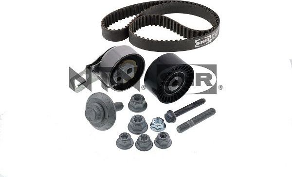 Ремень ГРМ с роликами (комплект) NTN / SNR для Ford EcoSport I 2015-2017. Артикул KD452.37