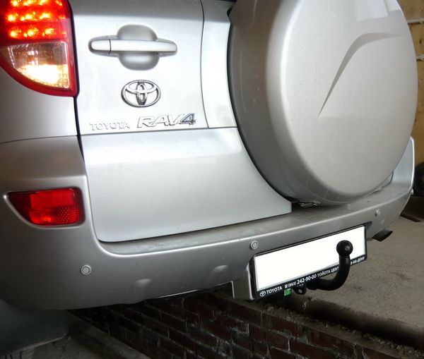 Фаркоп Лидер-Плюс для Toyota RAV4 III 2006-2012. Артикул T107-A