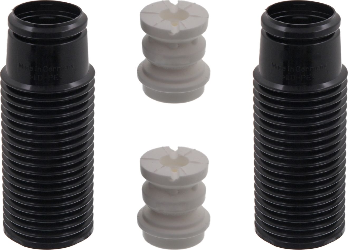 Комплект отбойников и пыльников амортизаторов (стоек) SWAG (Полиуретан). Артикул 30 56 0014