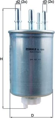 Топливный фильтр Mahle. Артикул KL 1044