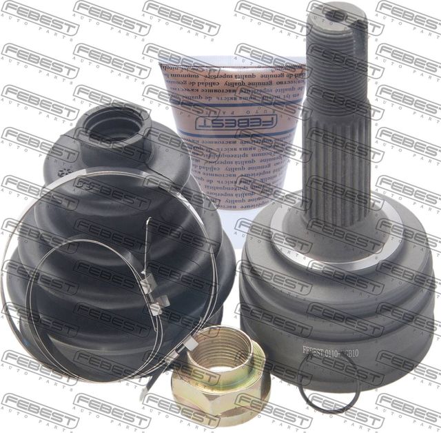 Шрус наружный (граната) Febest передний для Citroen C1 I 2005-2013. Артикул 0110-KGB10