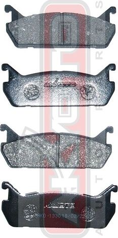 Тормозные колодки Akyoto Packing AKYOTO. Артикул AKD-1330