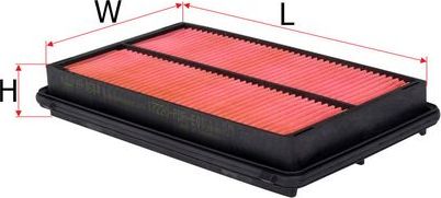 Воздушный фильтр Sakura. Артикул A-1644