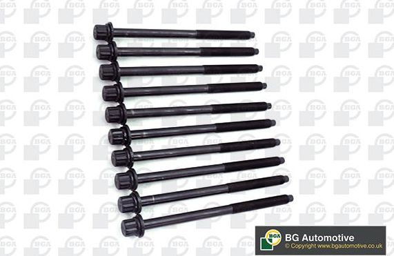 Комплект болтов ГБЦ BGA. Артикул BK2354